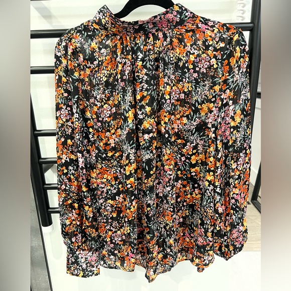 H&M Floral Satin Blouse - Picture 1 of 3